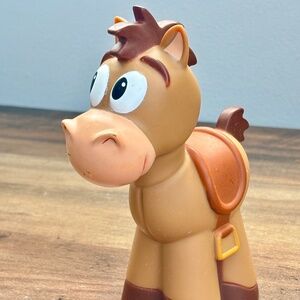 Disney Toy Story 2 BULLSEYE Woody's Horse Toy Figure Bath Toy Cake Topper